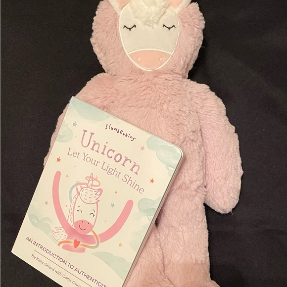 Slumberkins - unicorn kin with book - Picture 2 of 2